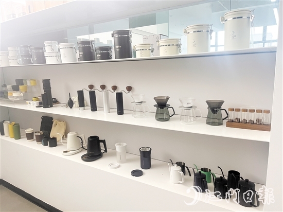 “江門制造”咖啡器具獲青睞。