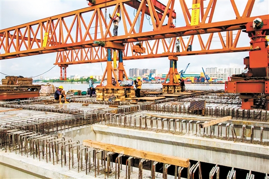 開平市三埠港搬遷項(xiàng)目建設(shè)有序推進(jìn)。