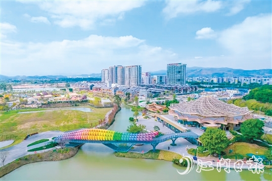 古勞水鄉(xiāng)旅游區(qū)成為鶴山市及周邊城市游客親近自然、感受水鄉(xiāng)魅力的好去處。