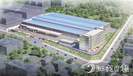 江門志達(dá)精密管業(yè)制造有限公司項目二期效果圖。