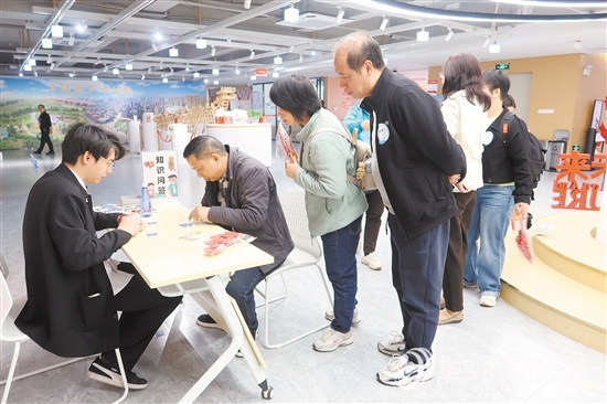 活動中，各位人才參與互動小游戲。