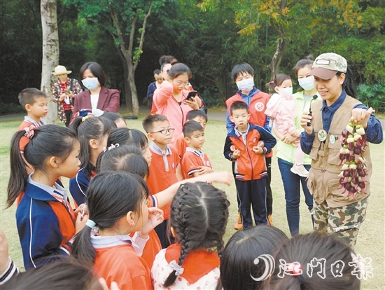 東湖公園舉辦科普活動(dòng)。