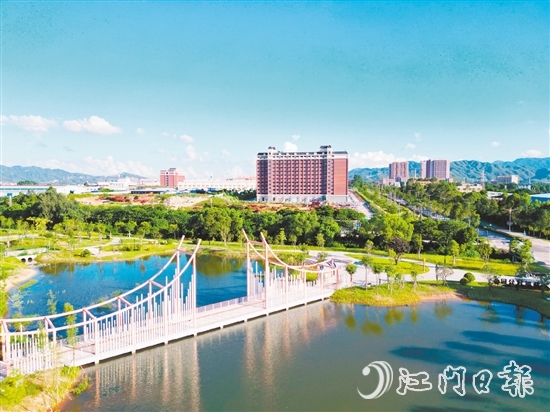 崖門鎮(zhèn)全力打造現(xiàn)代化產(chǎn)教新城。