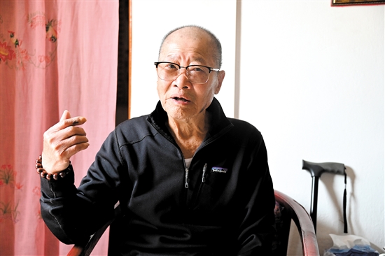 陳宜禧孫子陳永常講述祖父的故事。