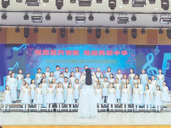 比賽展現(xiàn)了蓬江學(xué)子良好的精神風(fēng)貌。