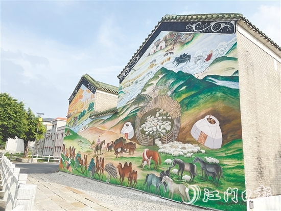 古勞鎮(zhèn)雙橋村推動農(nóng)房風貌提升。