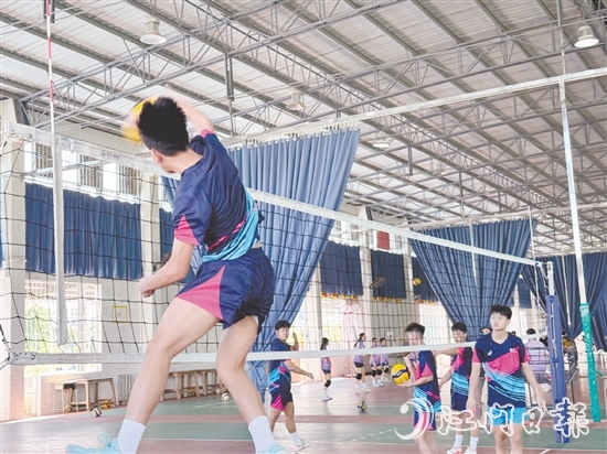排球運動學校不斷為各級球隊輸送“新鮮血液”。