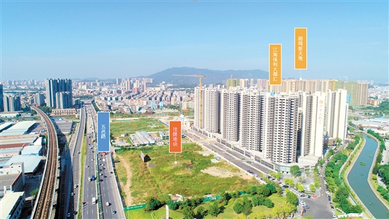江海14號(hào)地實(shí)景圖。