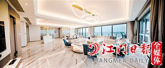 碧桂園濱江灣建筑面積約346平方米“大平層”產(chǎn)品實(shí)景圖。