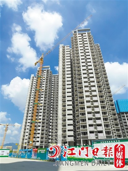 保利大都匯施工現(xiàn)場(chǎng)。