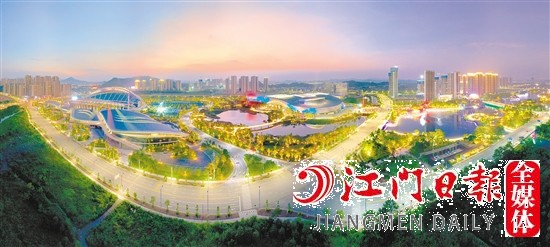 濱江新區(qū)高樓林立。