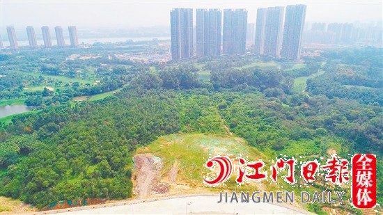 蓬江區(qū)豬乸環(huán)地段地塊實(shí)景圖。