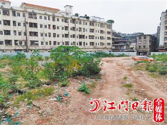 會城詩書街舊改地塊實拍圖。