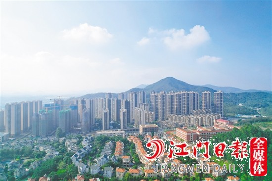 1月江門共賣出3084套一手住宅，群華路板塊樓盤熱銷。