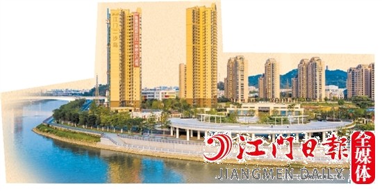 江門二沙島擁有優(yōu)美的江景。