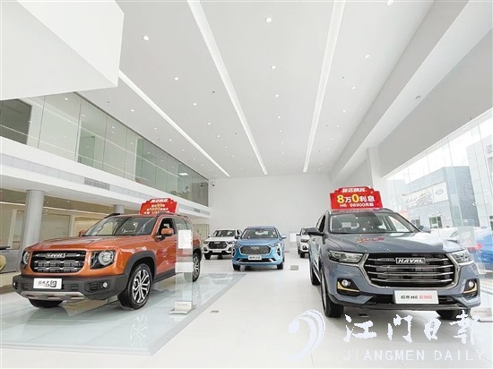 哈弗江門利宏4S店寬敞明亮。