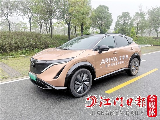 ARIYA的外觀動(dòng)感十足。